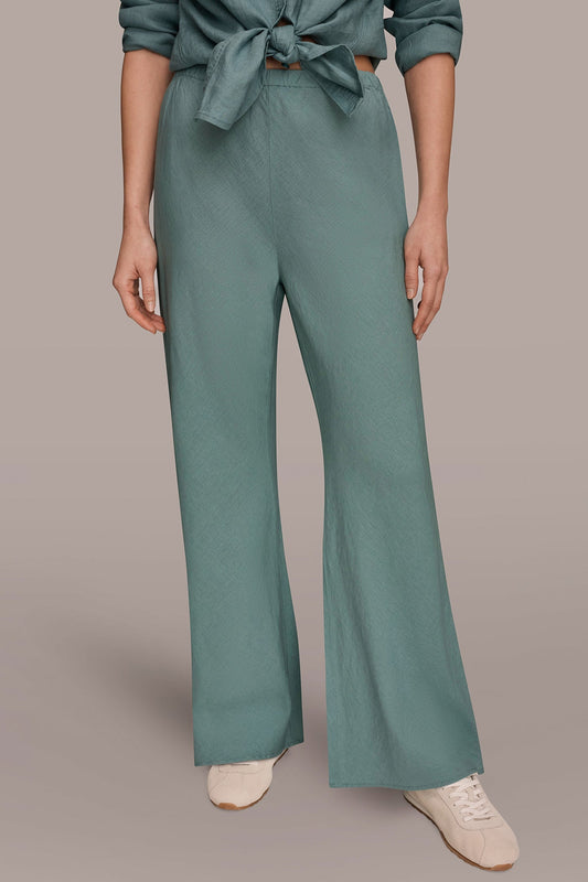 Donna Karan MID-RISE RELAXED ANKLE PANT