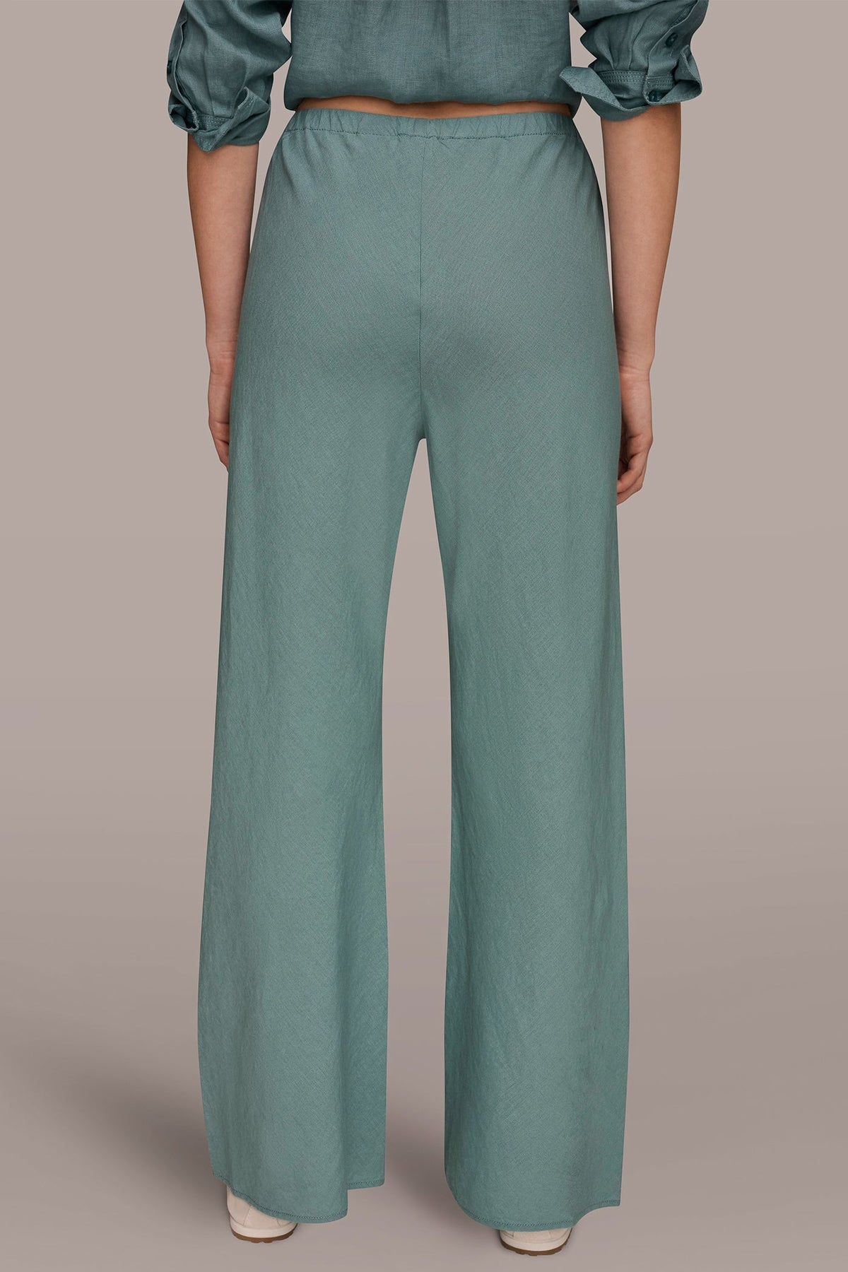 Donna Karan MID-RISE RELAXED ANKLE PANT