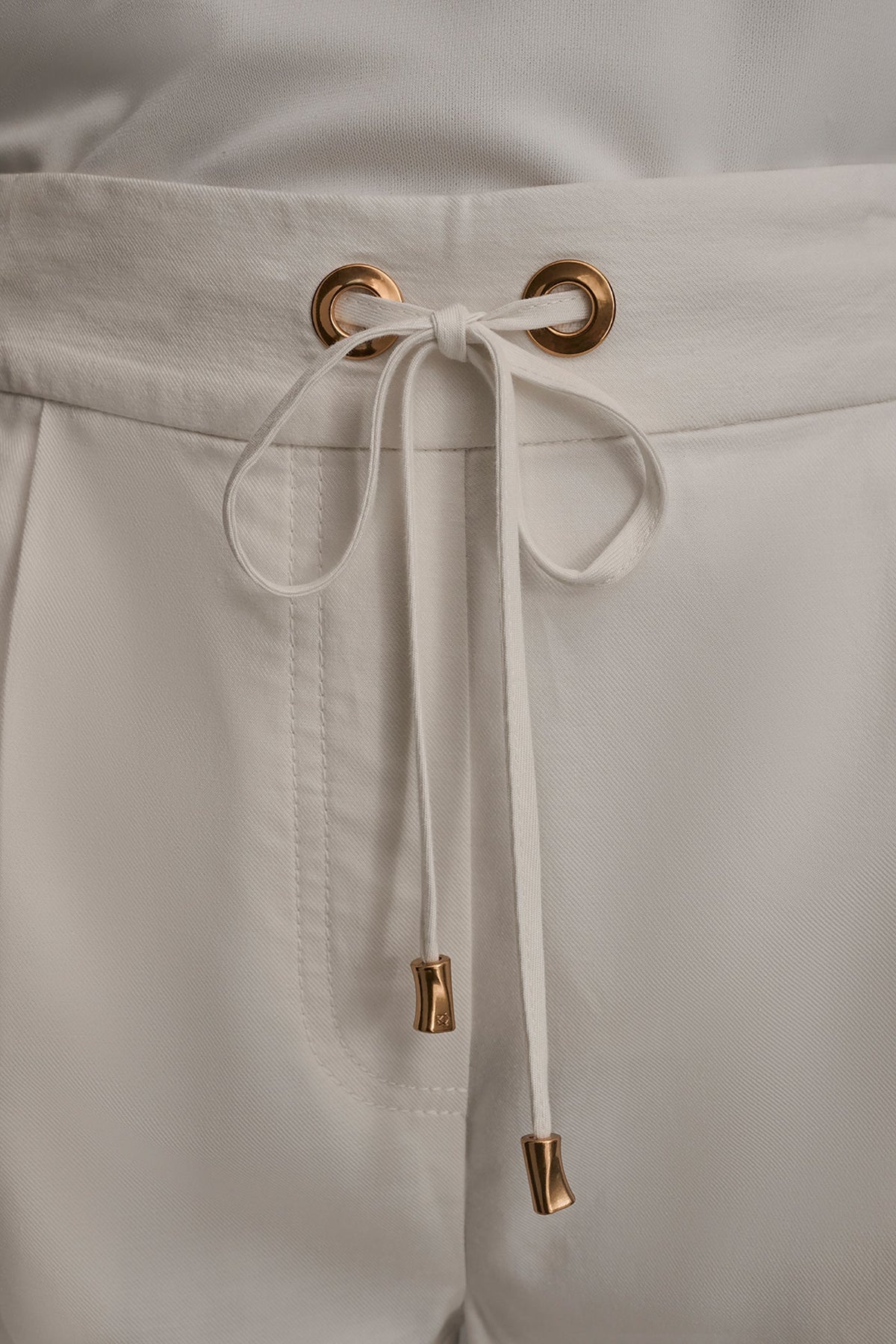 Donna Karan DRAWSTRING CUFFED PANT