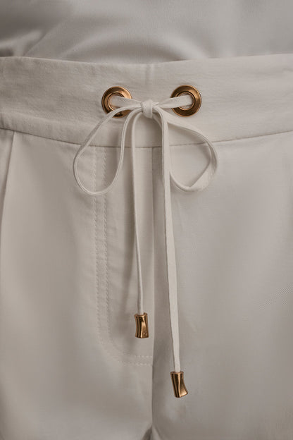 Donna Karan DRAWSTRING CUFFED PANT