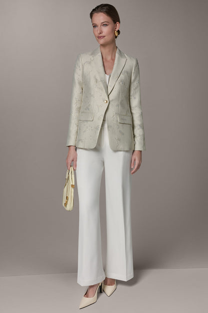 Donna Karan FLORAL SUIT BLAZER