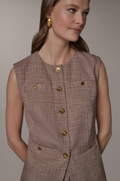 Donna Karan SLEEVELESS SUIT VEST