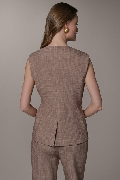 Donna Karan SLEEVELESS SUIT VEST
