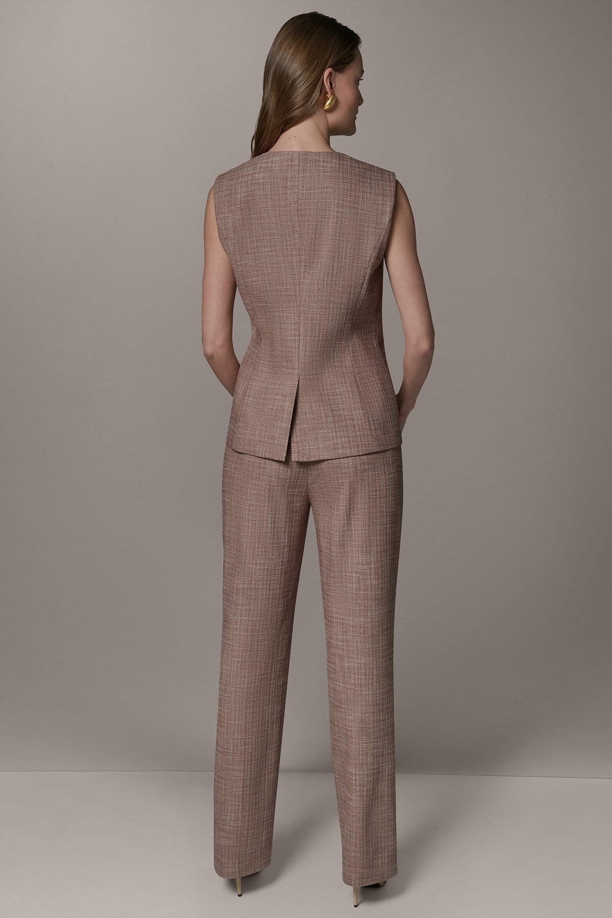 Donna Karan SLEEVELESS SUIT VEST