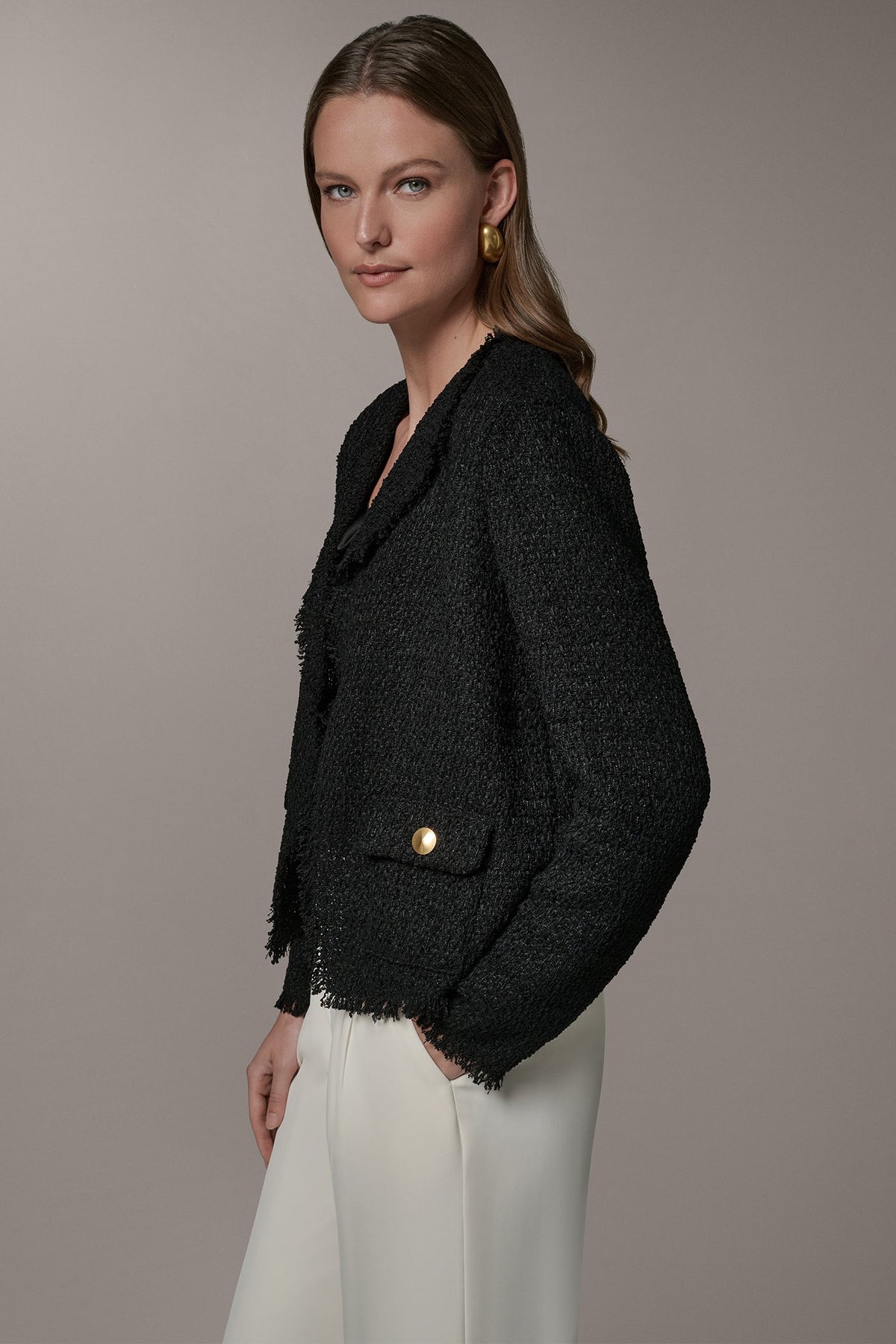 Donna Karan LONG SLEEVE SUIT JACKET