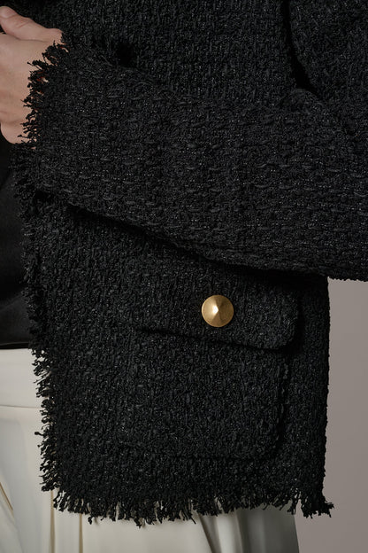 Donna Karan LONG SLEEVE SUIT JACKET