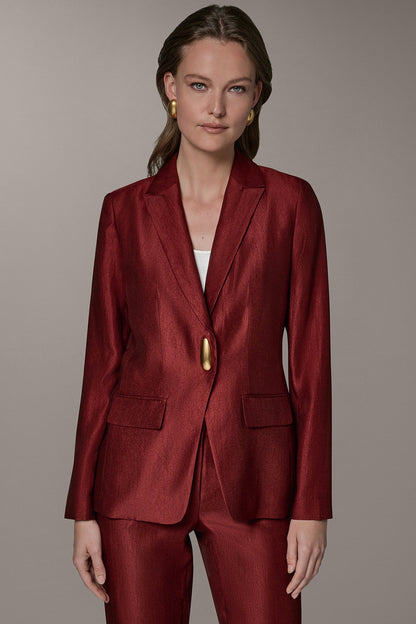 Donna Karan ONE-BUTTON JACKET
