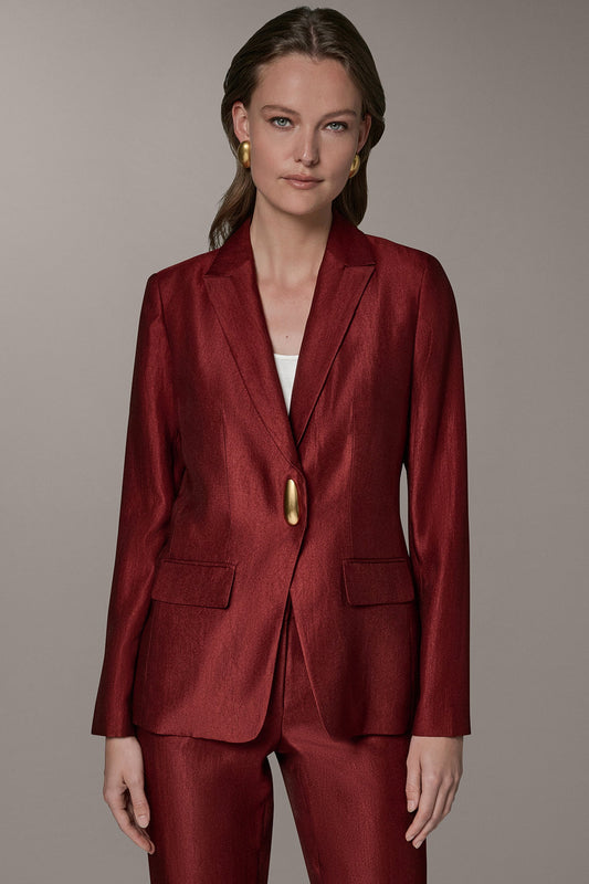 Donna Karan ONE-BUTTON JACKET