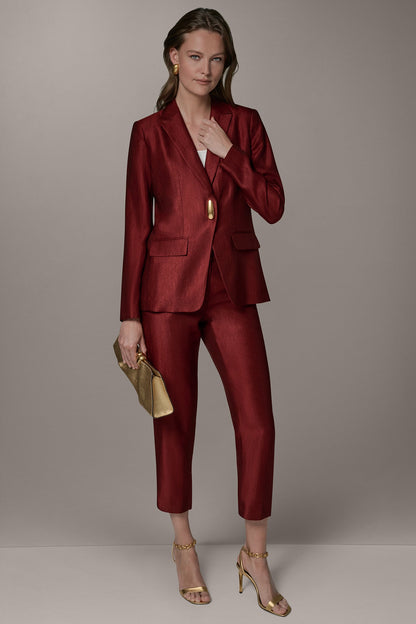 Donna Karan ONE-BUTTON JACKET