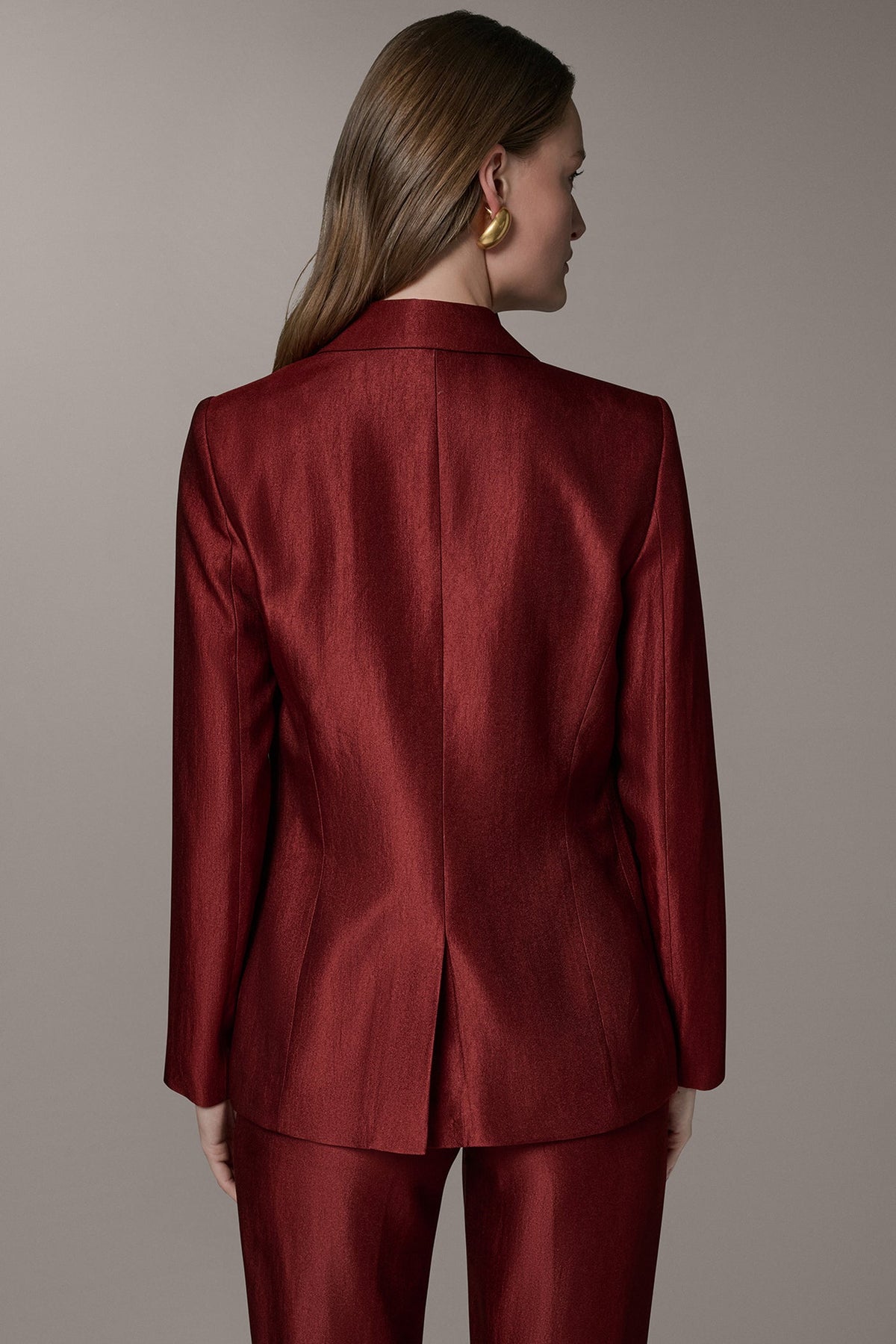 Donna Karan ONE-BUTTON JACKET