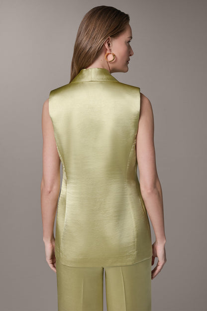 Donna Karan ONE BUTTON SUIT VEST