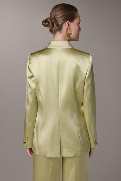 Donna Karan ONE BUTTON SUIT BLAZER