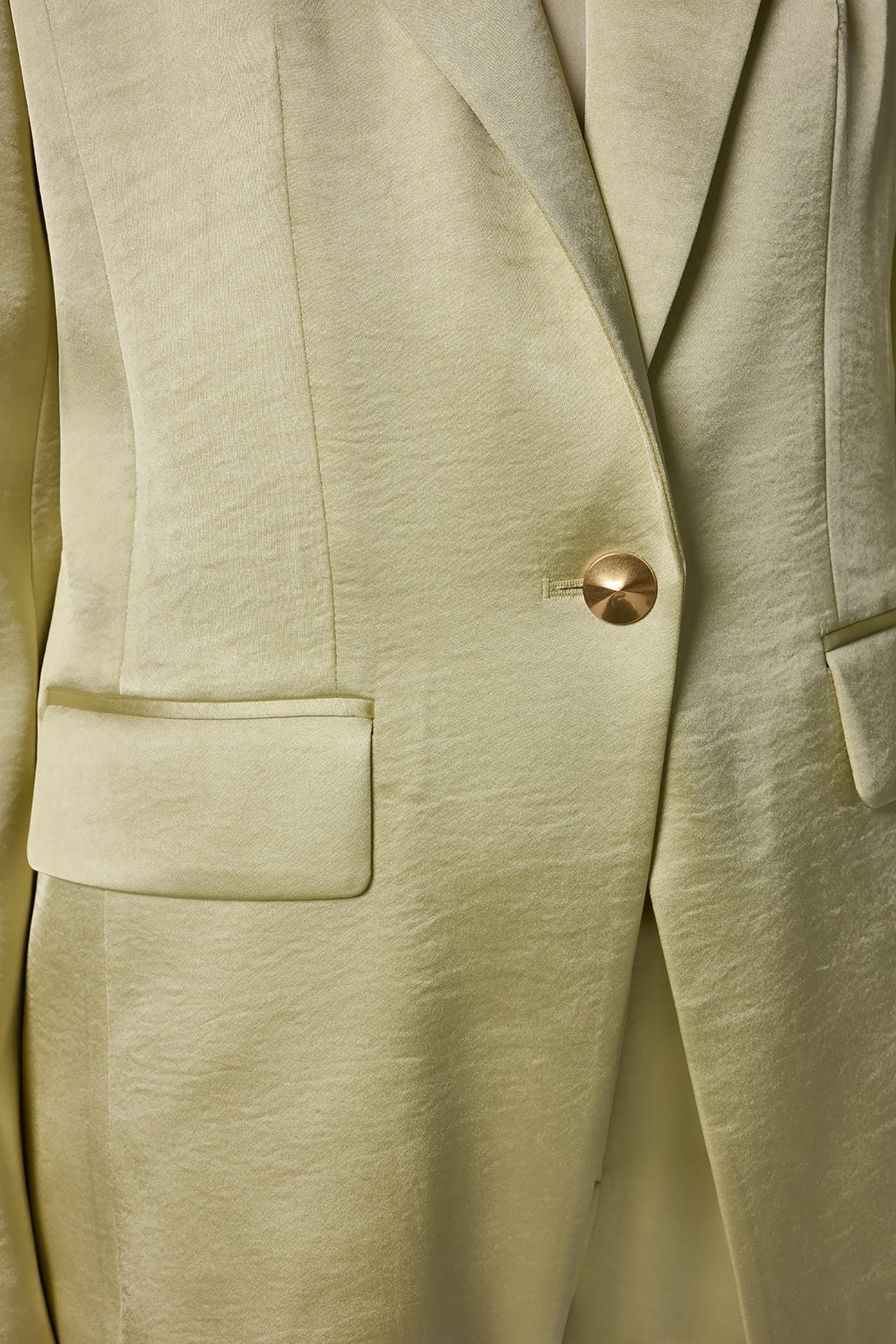 Donna Karan ONE BUTTON SUIT BLAZER