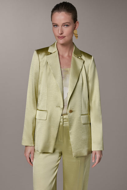 Donna Karan ONE BUTTON SUIT BLAZER