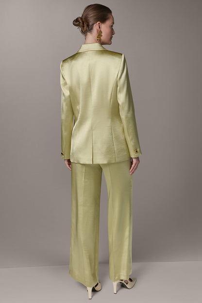 Donna Karan ONE BUTTON SUIT BLAZER