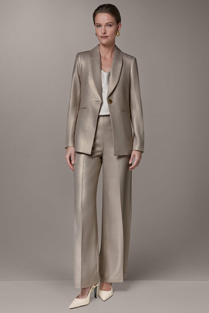 Donna Karan METALLIC SUIT BLAZER