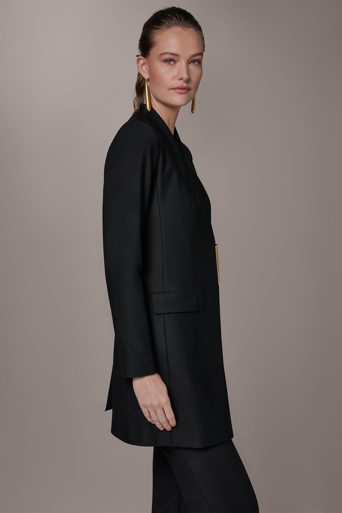 Donna Karan COLLARLESS TOPPER