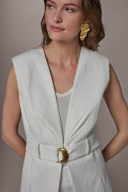 Donna Karan EXTENDED SHOULDER VEST