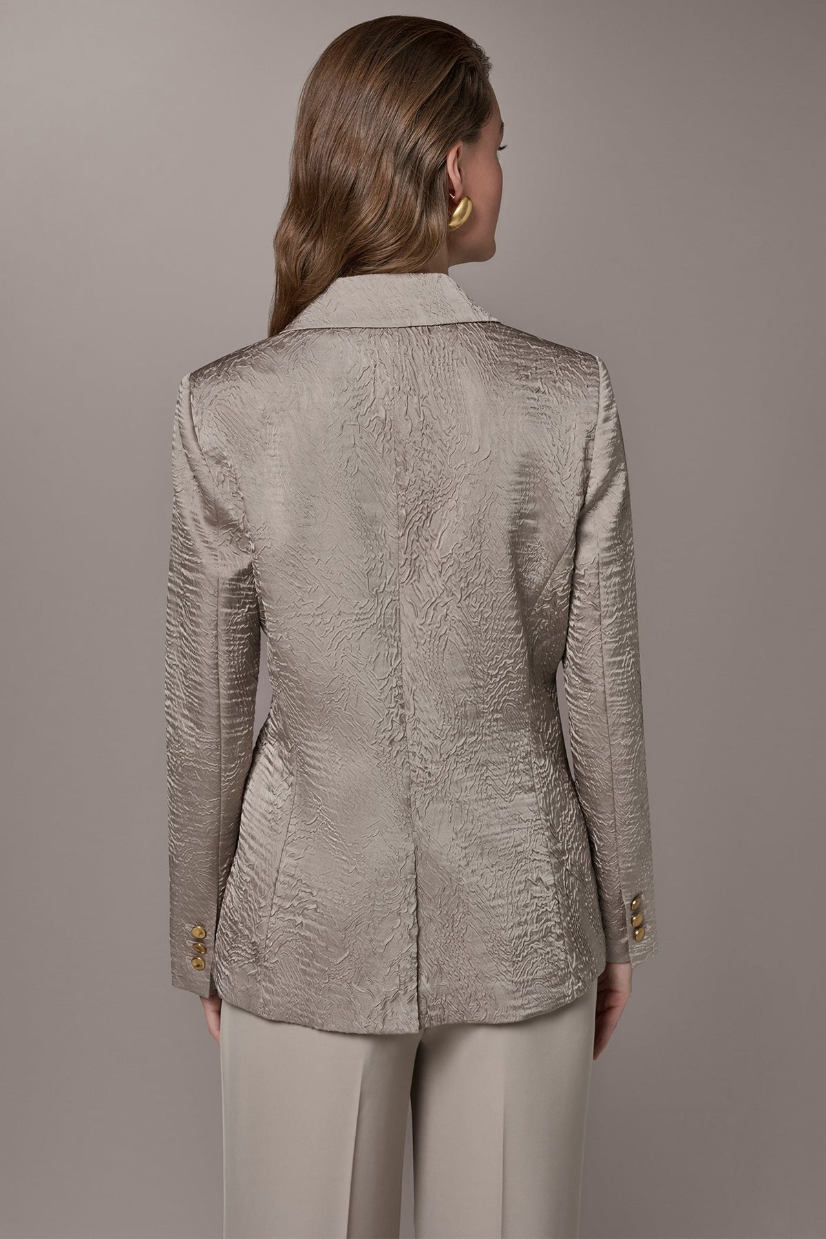 Donna Karan ONE BUTTON BLAZER