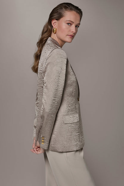 Donna Karan ONE BUTTON BLAZER