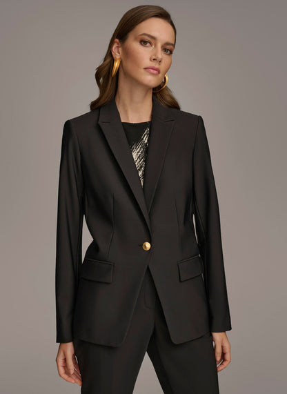 Donna Karan ONE BUTTON JACKET