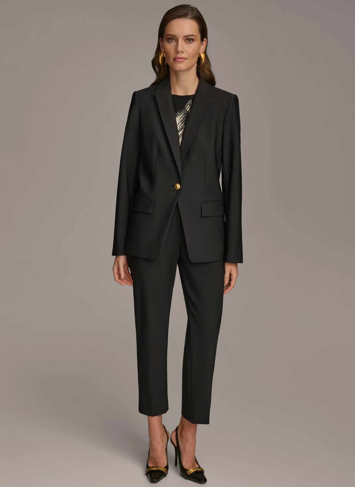 Donna Karan ONE BUTTON JACKET