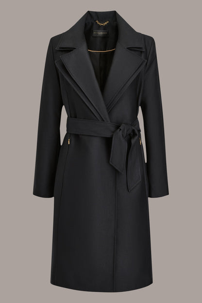 Donna Karan DOUBLE COLLAR TRENCH