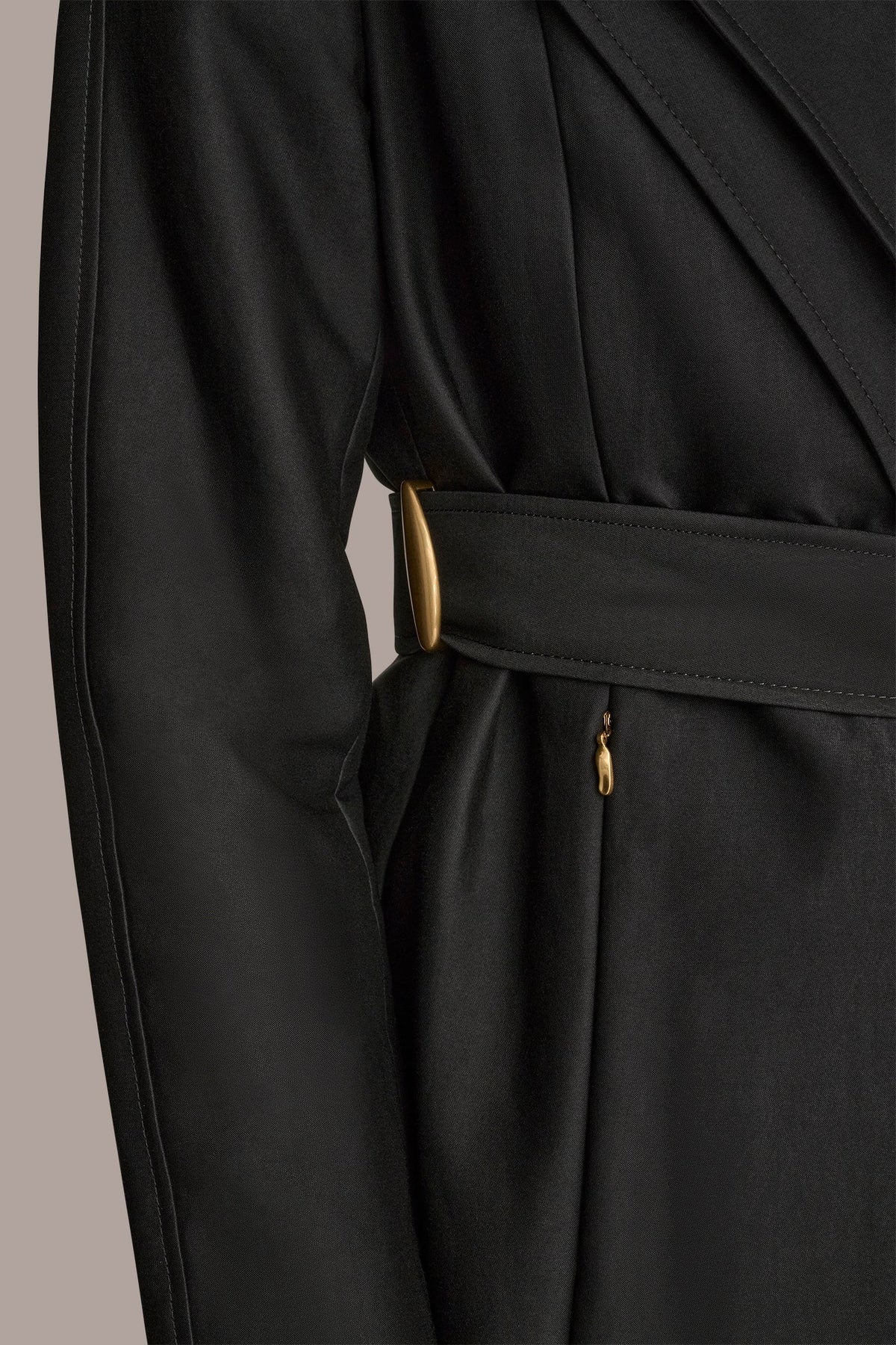 Donna Karan DOUBLE COLLAR TRENCH