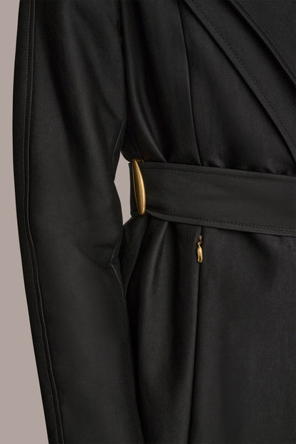 Donna Karan DOUBLE COLLAR TRENCH