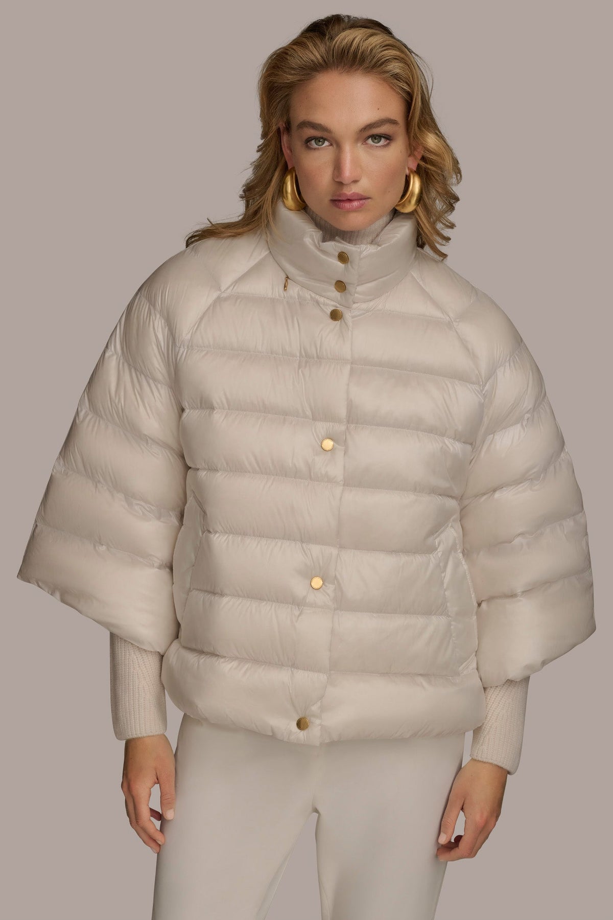 Donna Karan PUFFER CAPE
