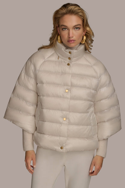 Donna Karan PUFFER CAPE