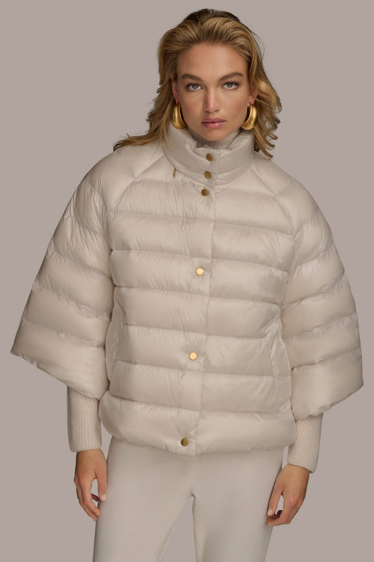 Donna Karan PUFFER CAPE