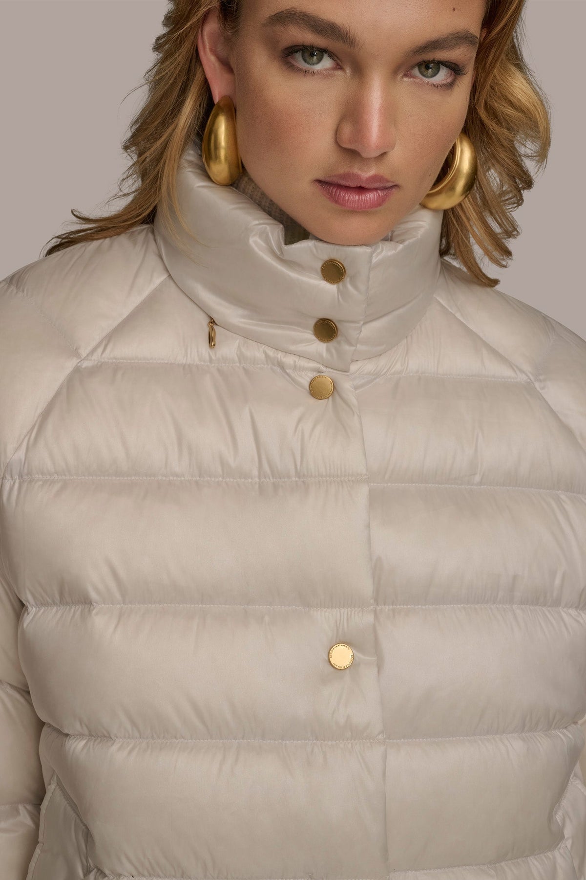 Donna Karan PUFFER CAPE