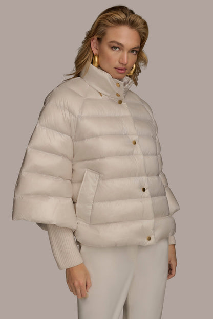 Donna Karan PUFFER CAPE
