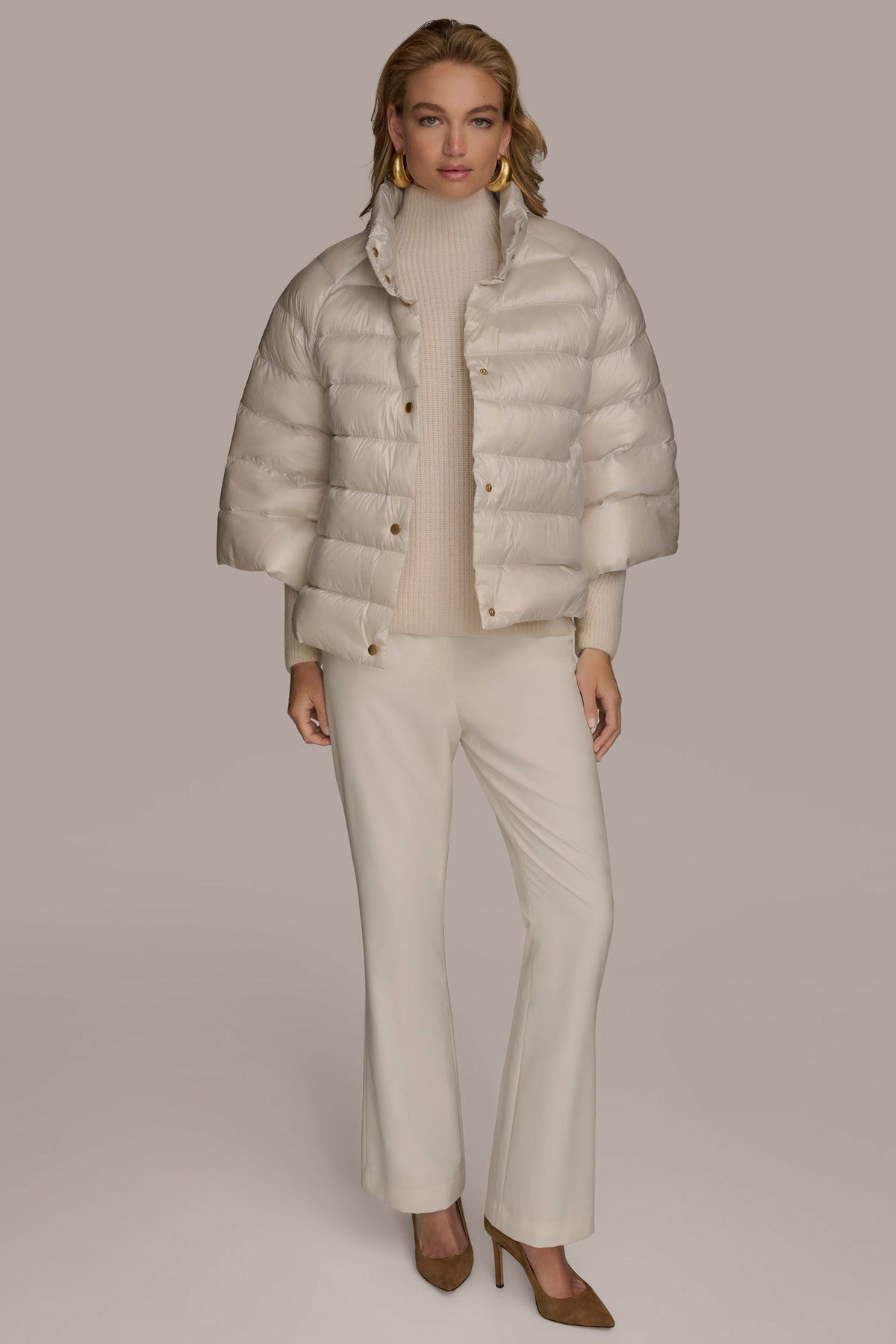 Donna Karan PUFFER CAPE