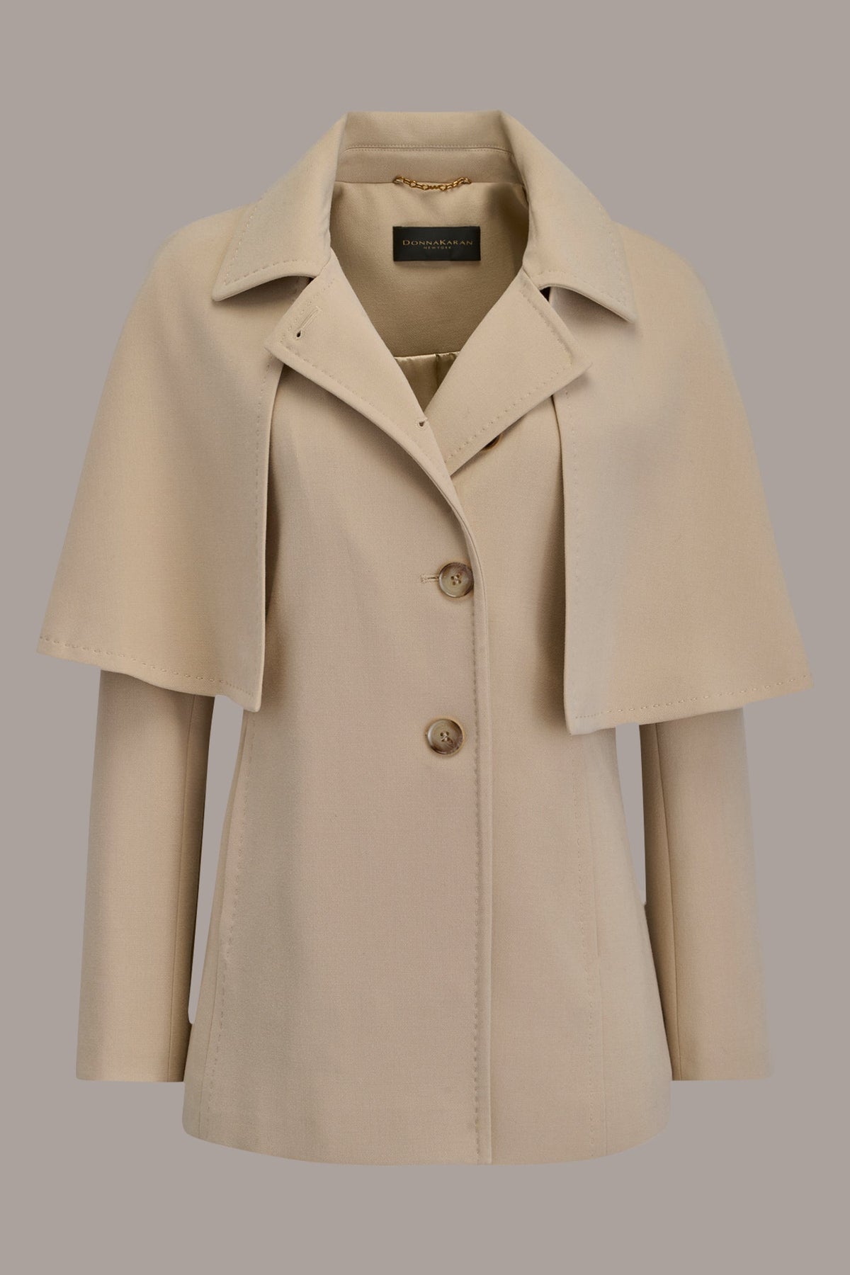 Donna Karan WATER REPELLENT CREPE CAPELET