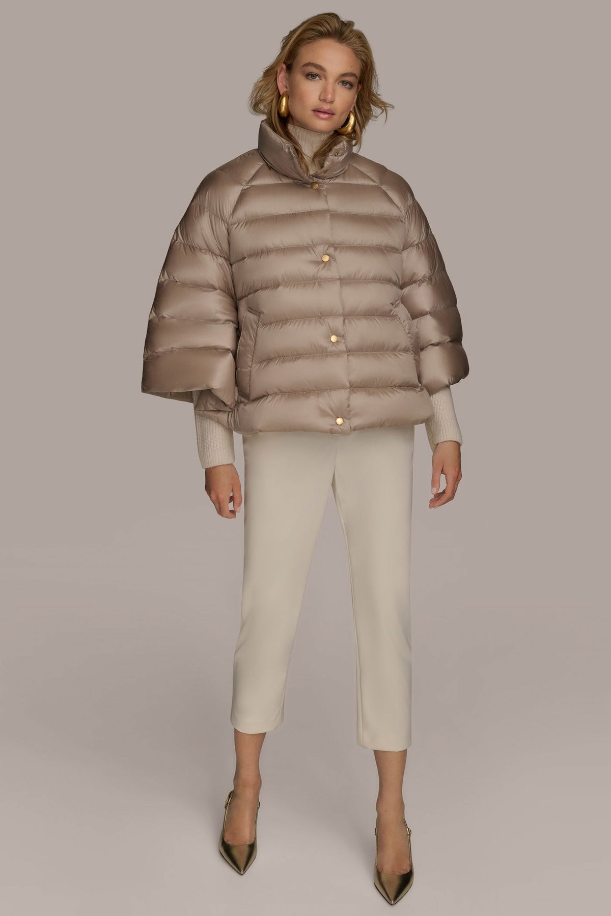 Donna Karan PUFFER CAPE