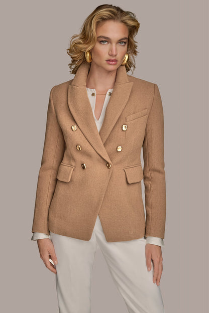 Donna Karan WOOL BLAZER JACKET