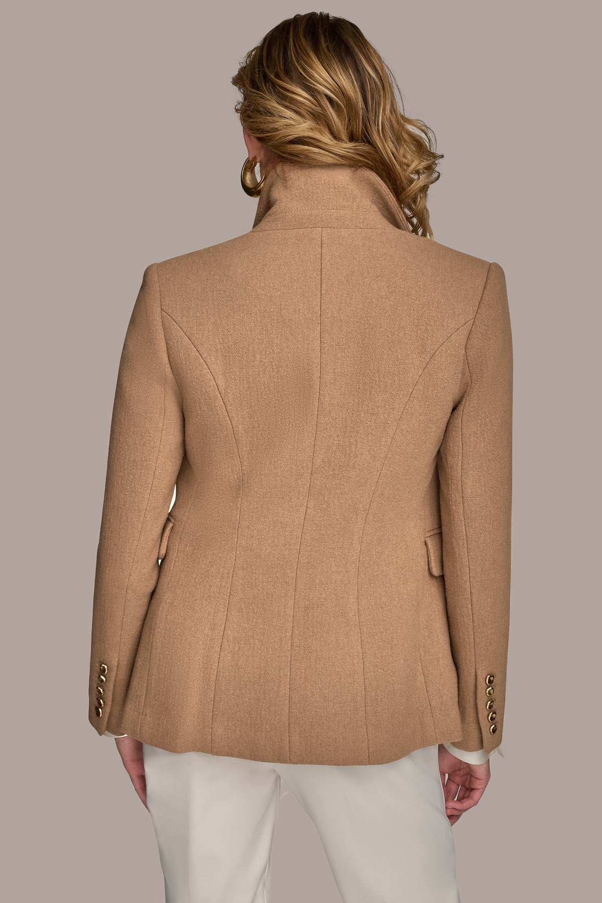 Donna Karan WOOL BLAZER JACKET