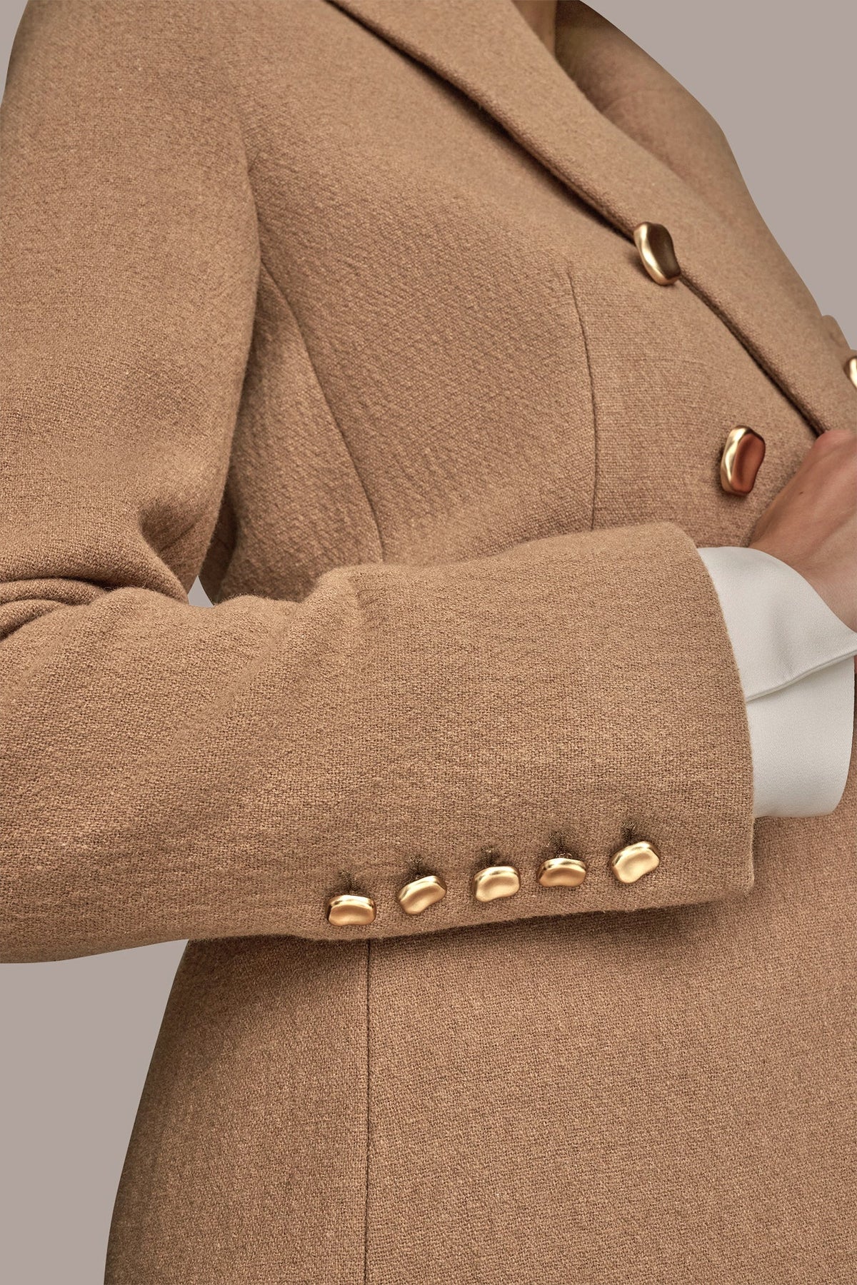 Donna Karan WOOL BLAZER JACKET