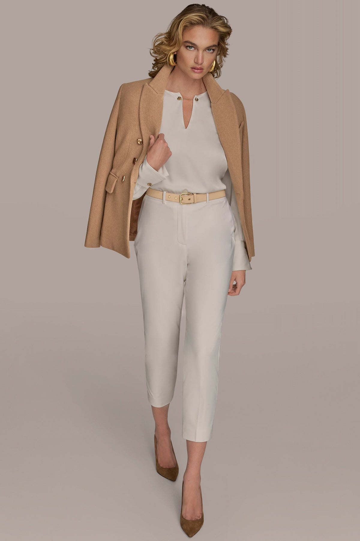 Donna Karan WOOL BLAZER JACKET