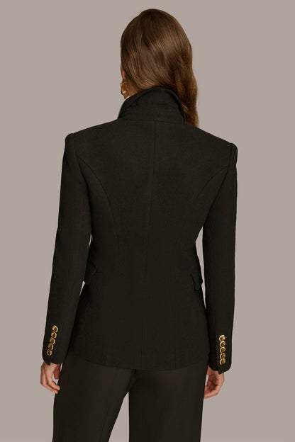 Donna Karan WOOL BLAZER JACKET