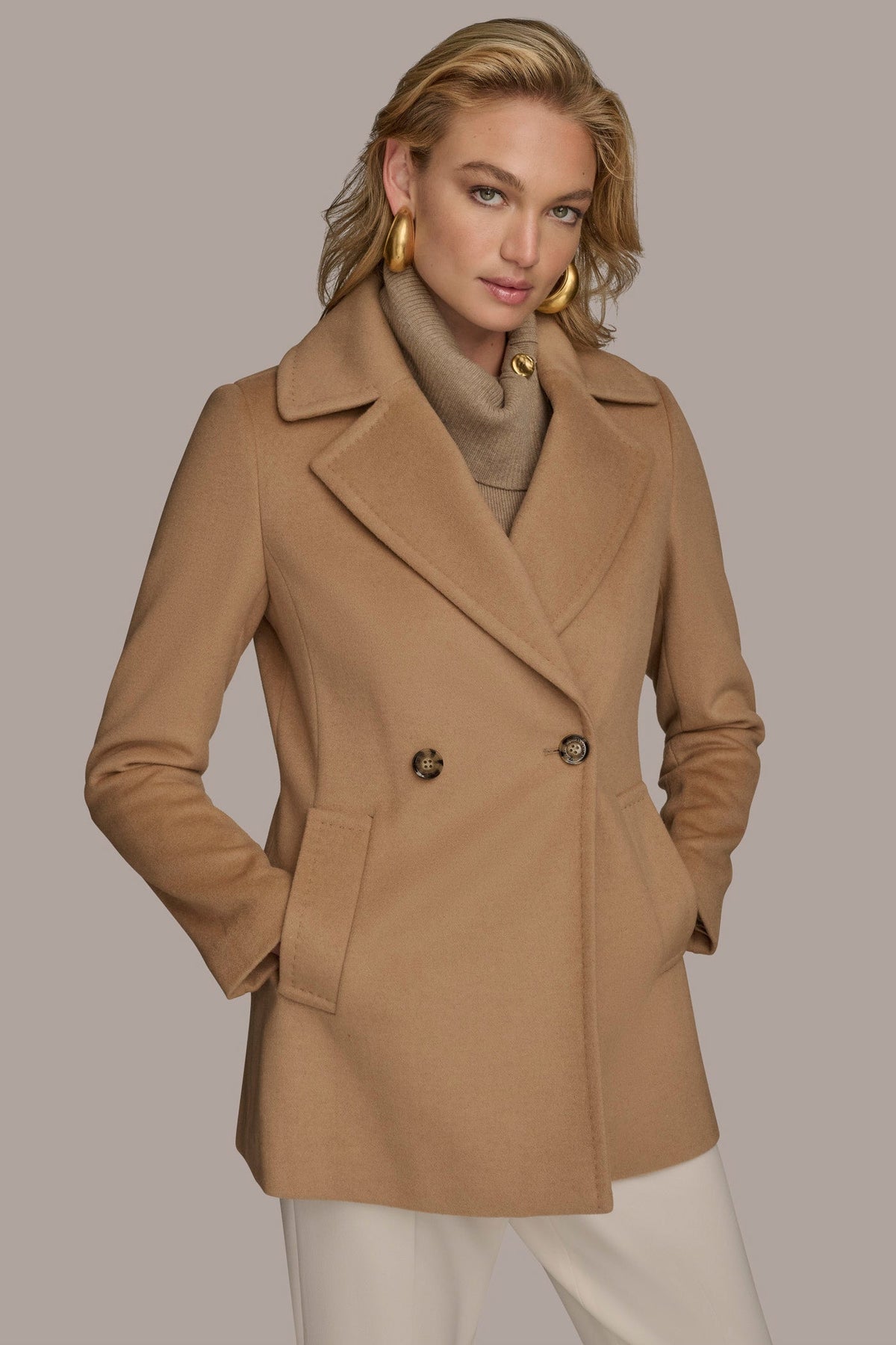Donna Karan WOOL PEACOAT