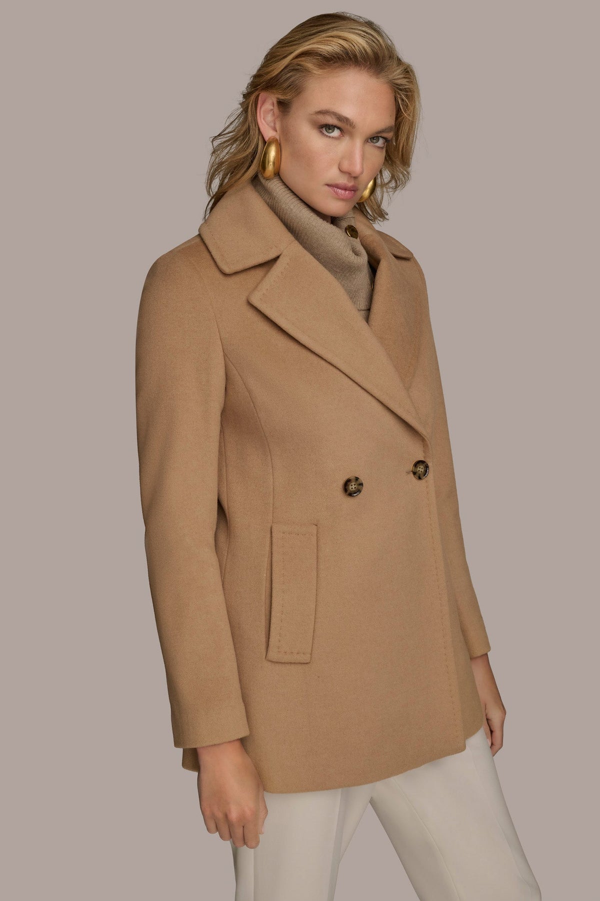 Donna Karan WOOL PEACOAT