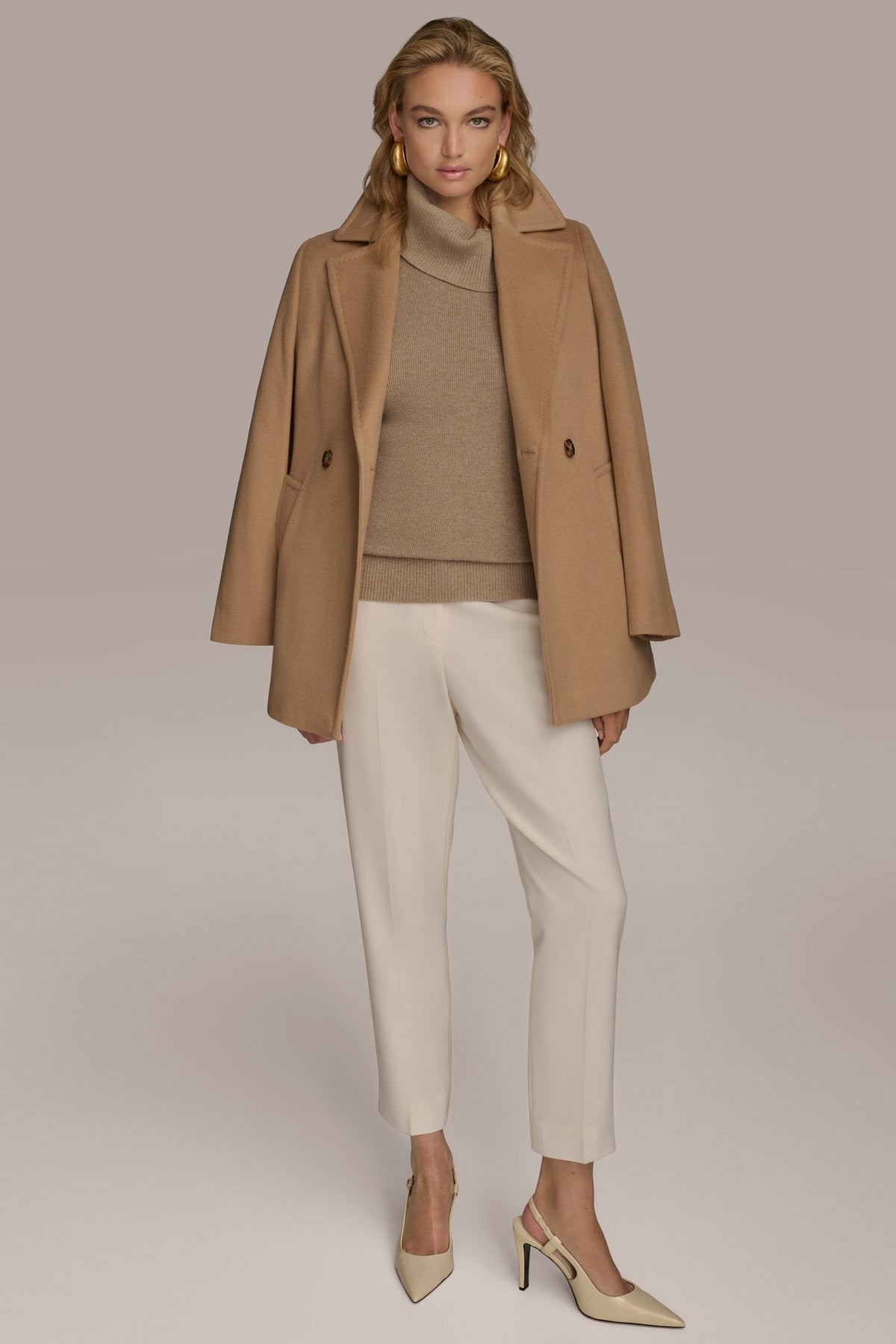 Donna Karan WOOL PEACOAT