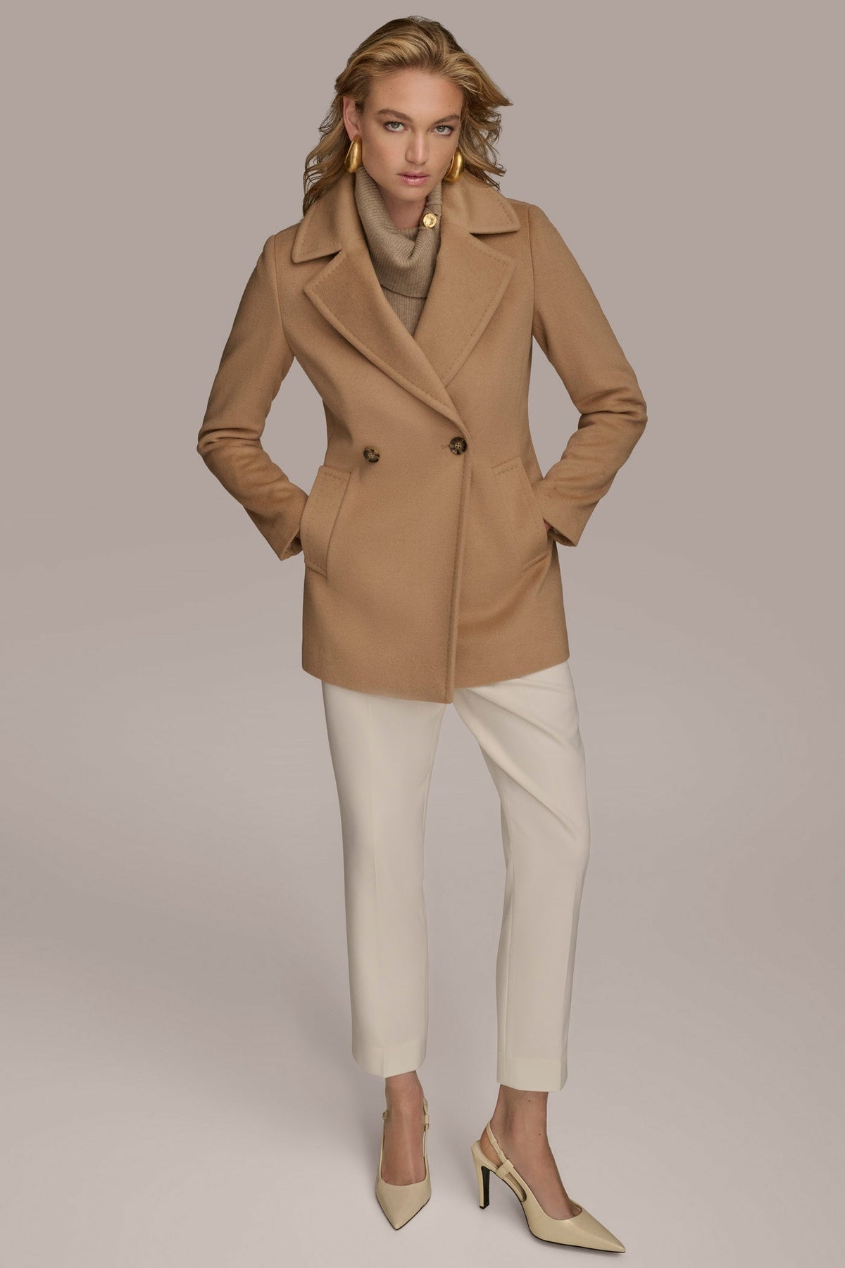 Donna Karan WOOL PEACOAT