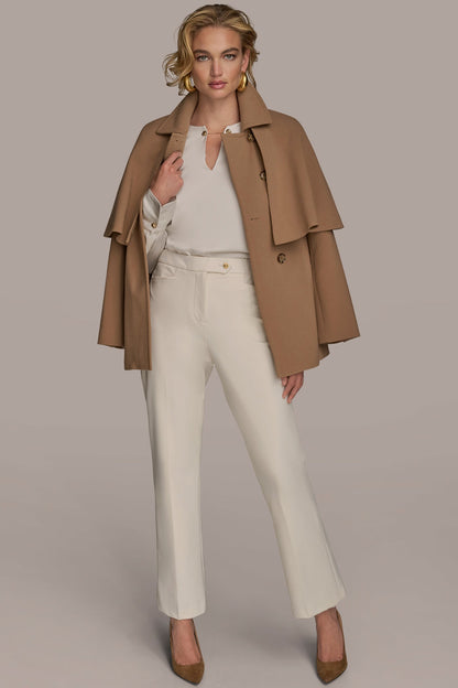 Donna Karan WATER REPELLENT CREPE CAPELET
