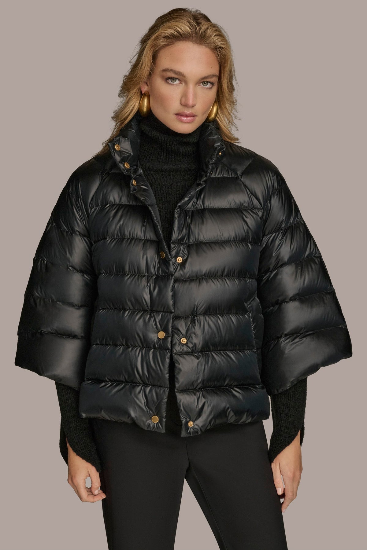 Donna Karan PUFFER CAPE