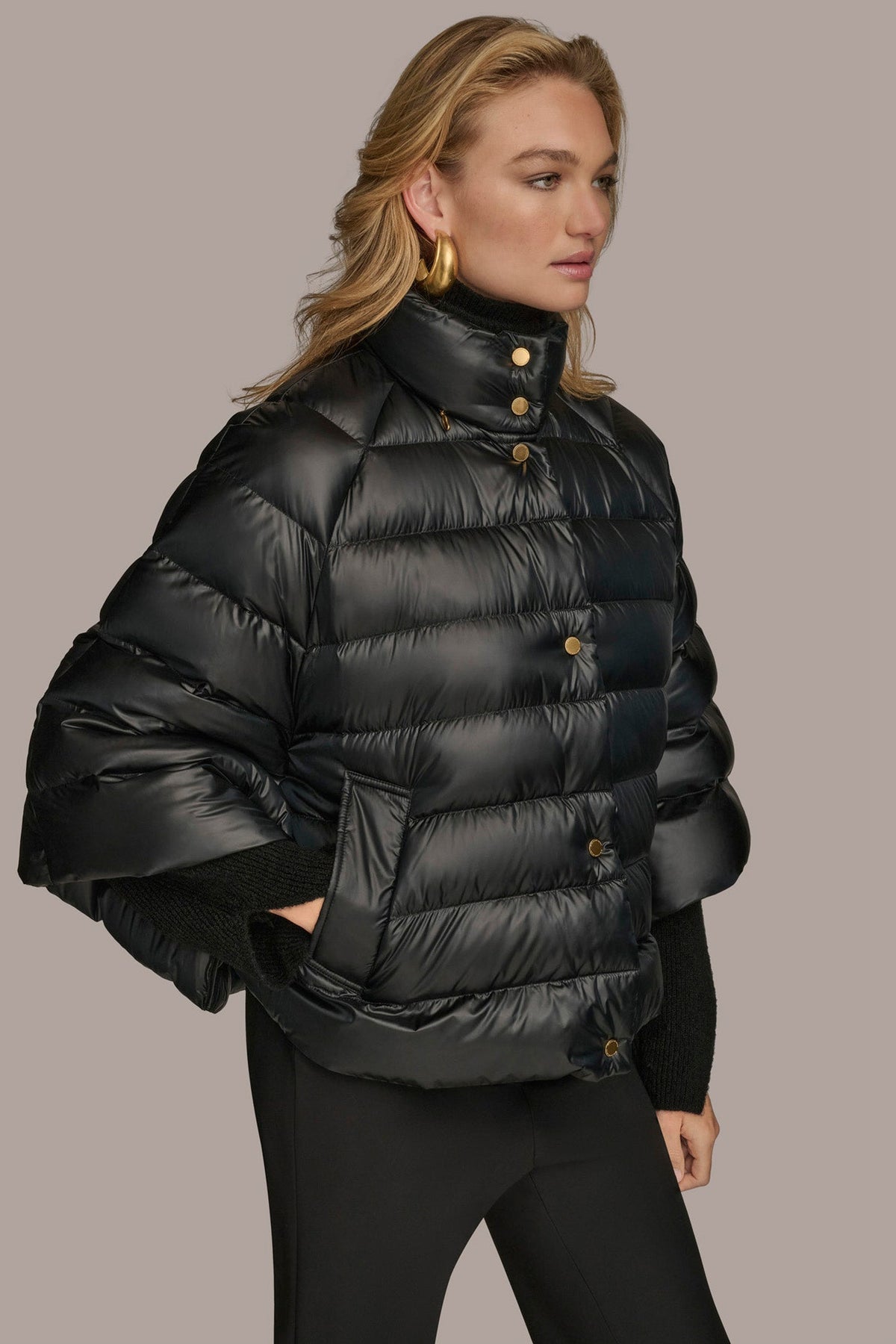 Donna Karan PUFFER CAPE