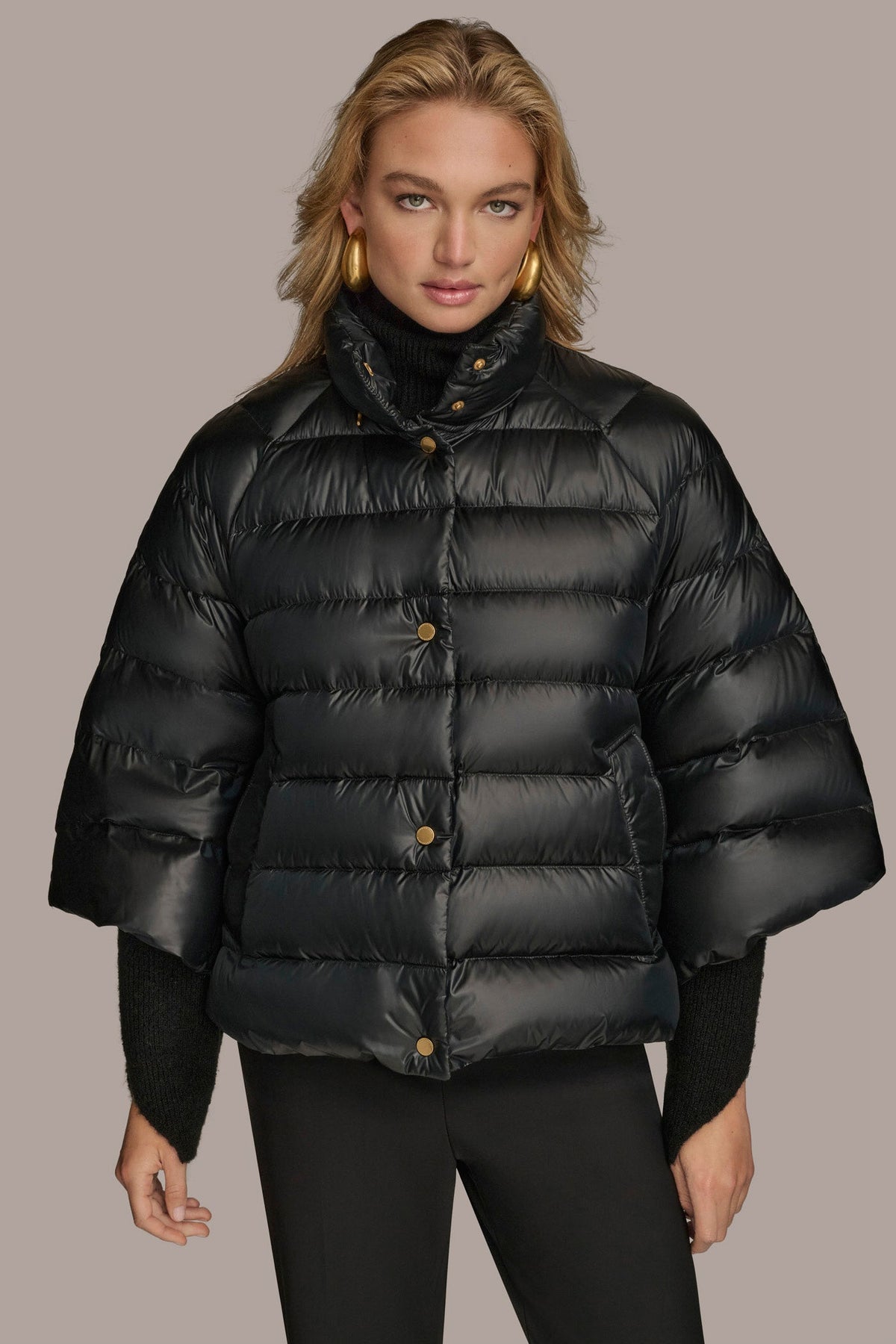 Donna Karan PUFFER CAPE